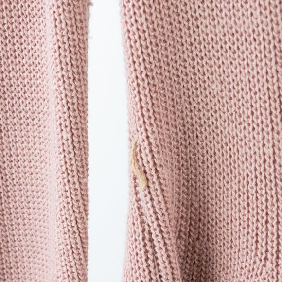 St. John Resort 2013 Blush Wool Peplum Sweater - Picture 4 of 8